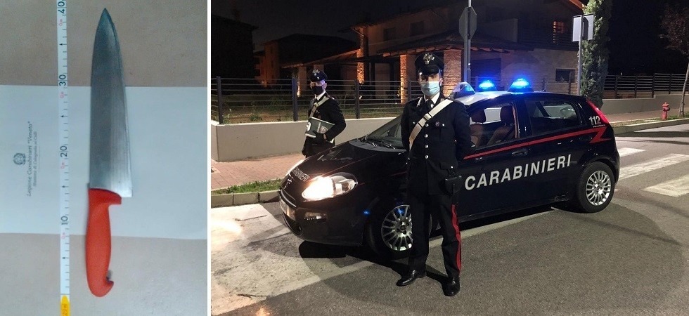 Violenta aggressione in piazza, un uomo sfregiato al volto con un coltello